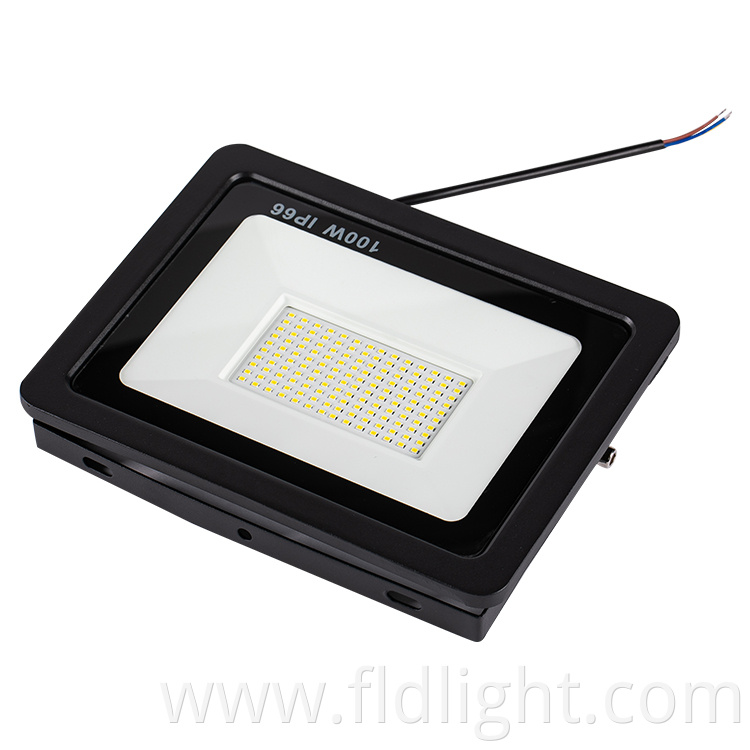 IP66 cold white led security garden floodlight custom warm white smd 2835 square led flood light with pedestal installation